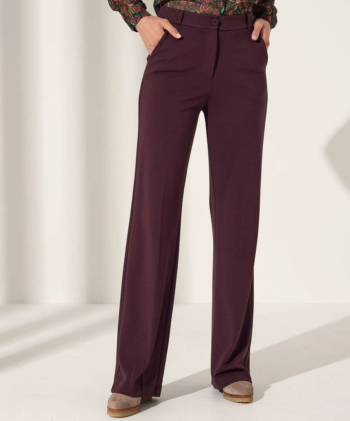 Kyra Wide Leg Broek Hetty