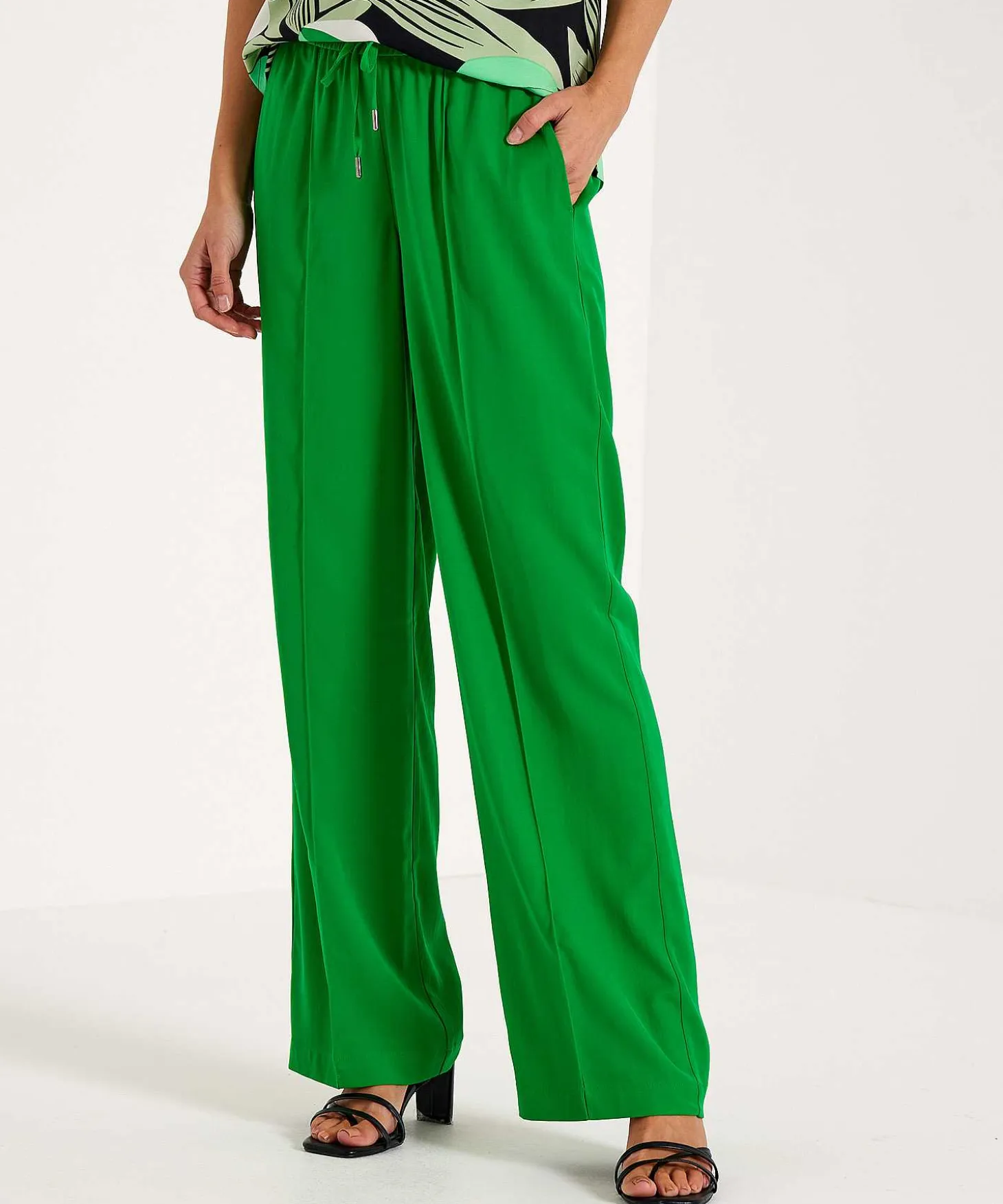 Kyra Wide Leg Broek Ines