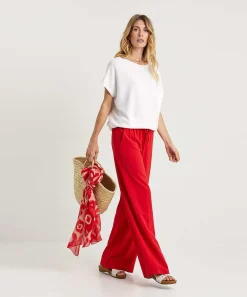 Kyra Wide Leg Broek Louisa