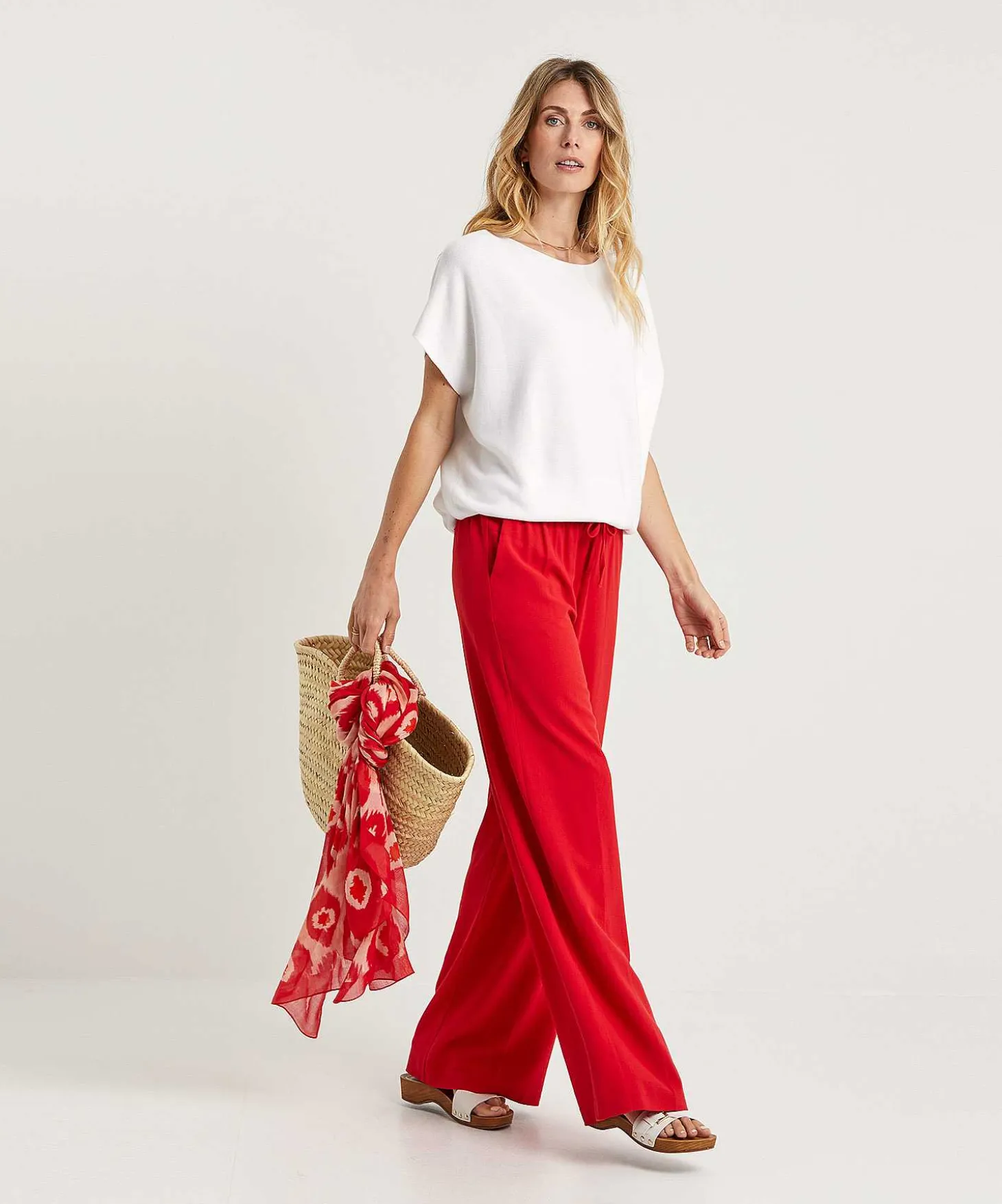 Kyra Wide Leg Broek Louisa