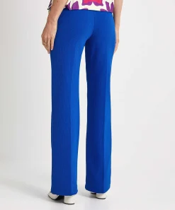Kyra Wide Leg Broek Structuur Hetty