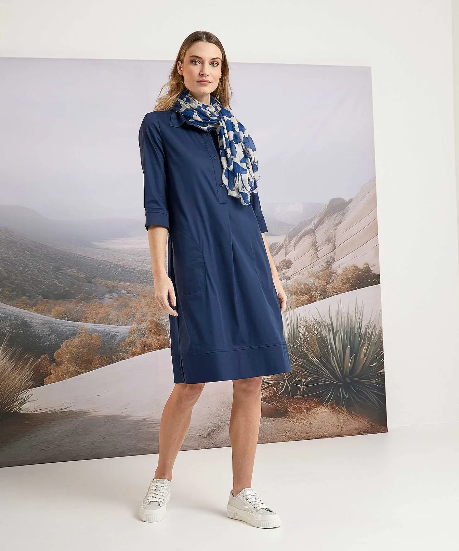 Lasalle Blousejurk Met Steekzakken