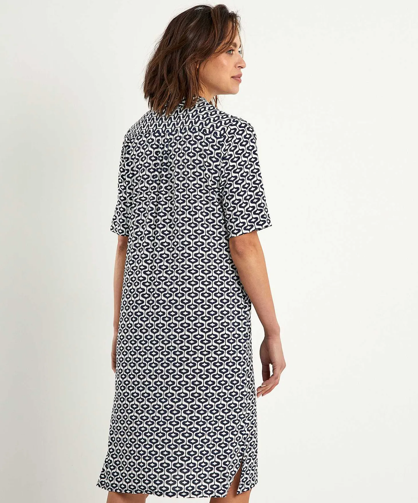 Lasalle Slinky Jurk Met Print