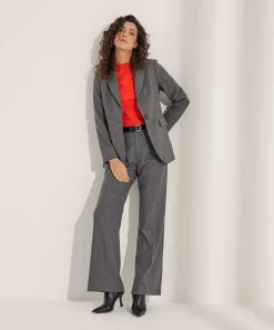 Lasalle Wide Leg Broek Flanel