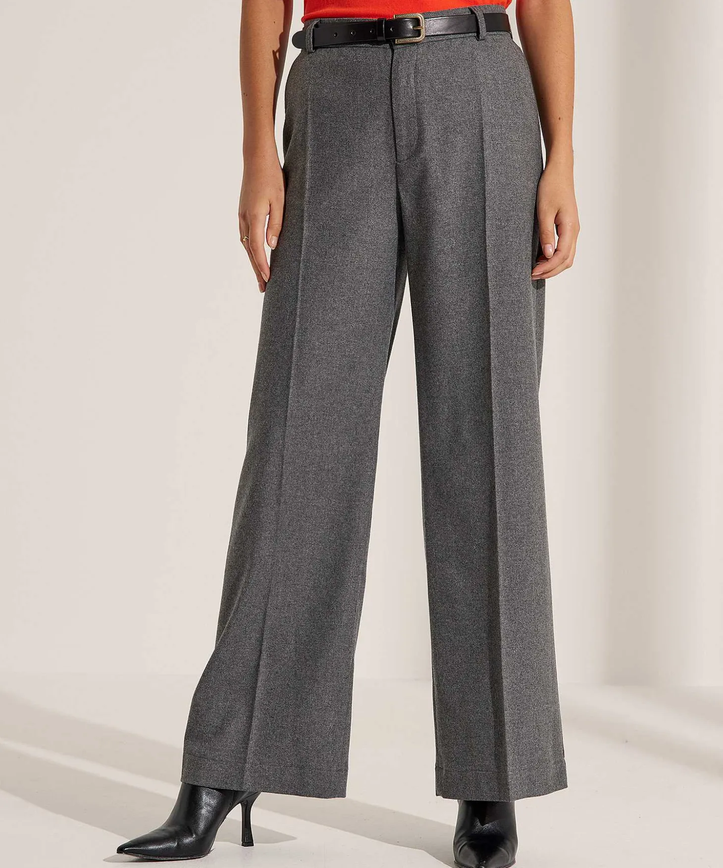 Lasalle Wide Leg Broek Flanel