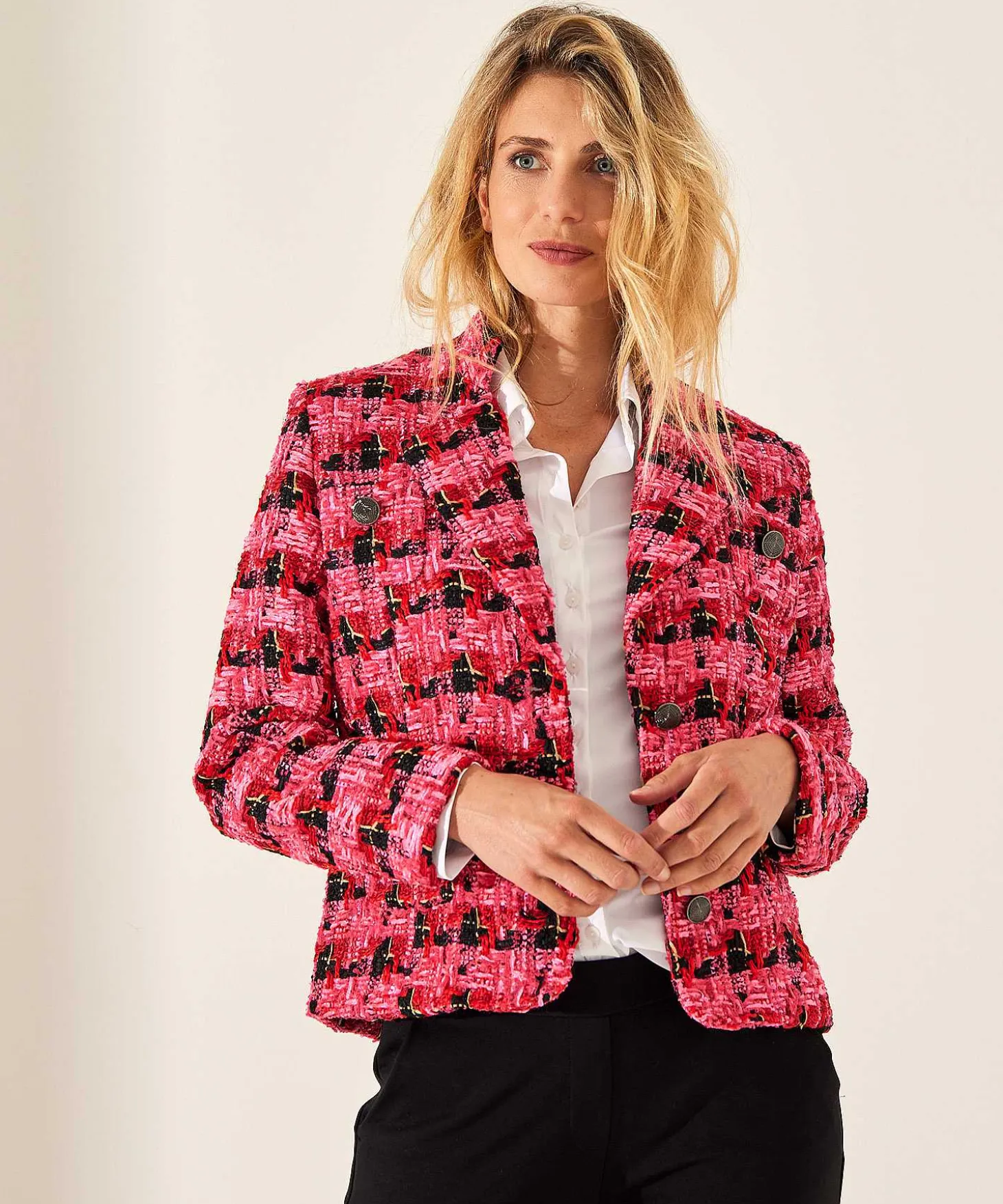 Leo & Ugo Boucle Tweed Jasje