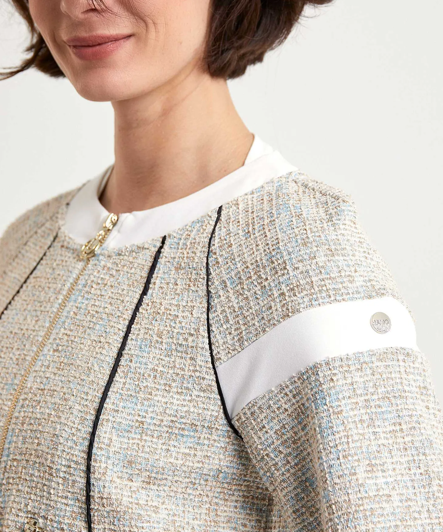 Liu Jo Boucle Bomber Vest
