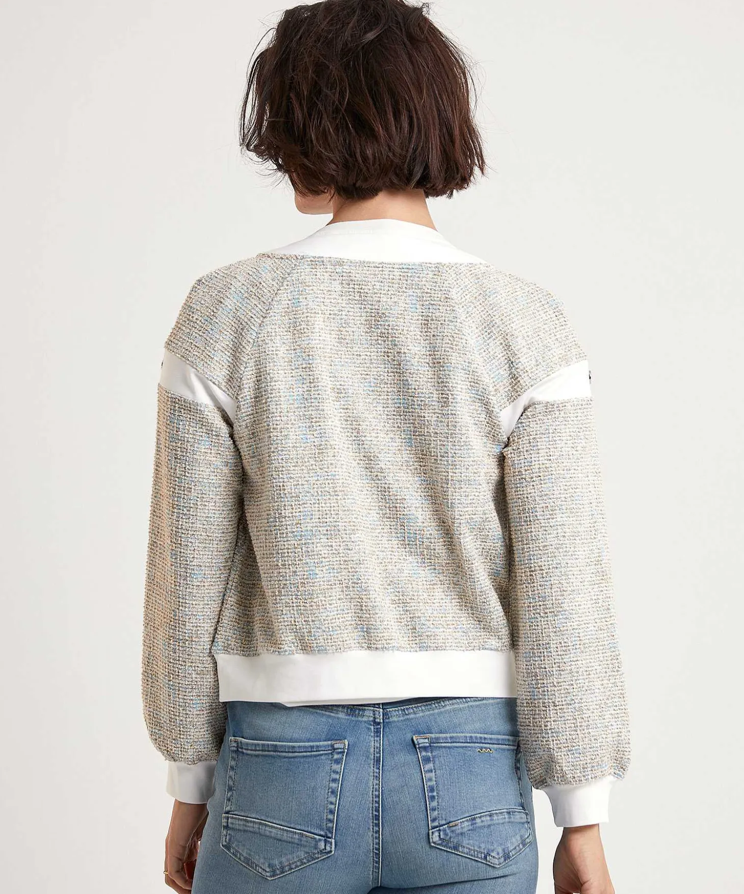 Liu Jo Boucle Bomber Vest
