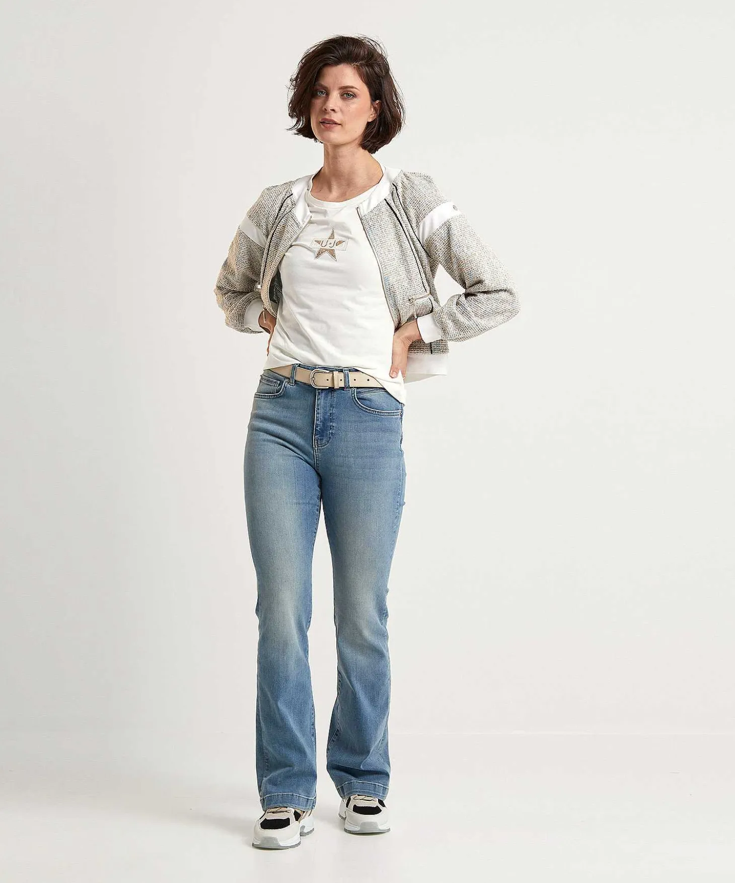 Liu Jo Boucle Bomber Vest