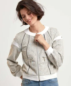 Liu Jo Boucle Bomber Vest