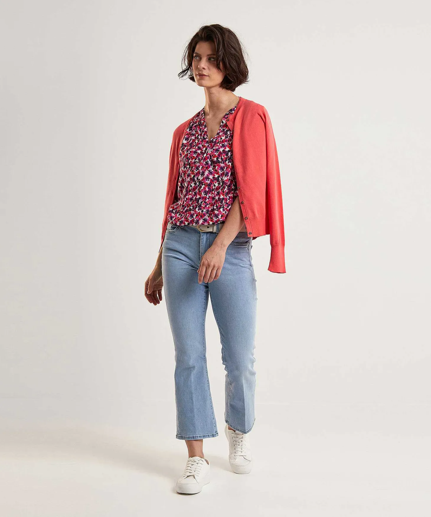 Liu Jo Cropped Flared Jeans Authentic Fly