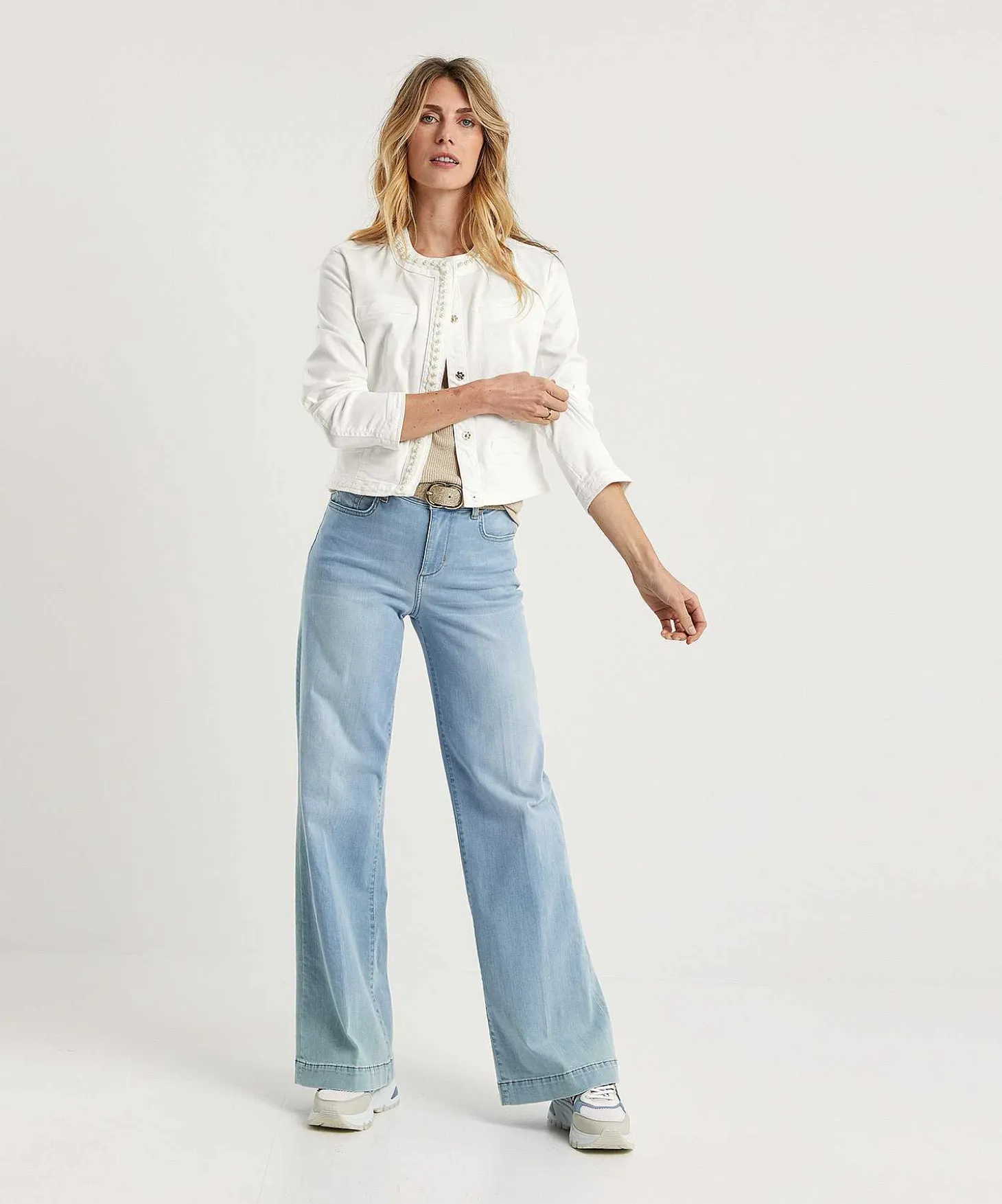 Liu Jo Denim Jasje Met Parels