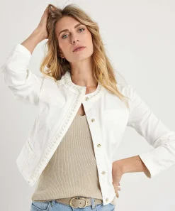 Liu Jo Denim Jasje Met Parels
