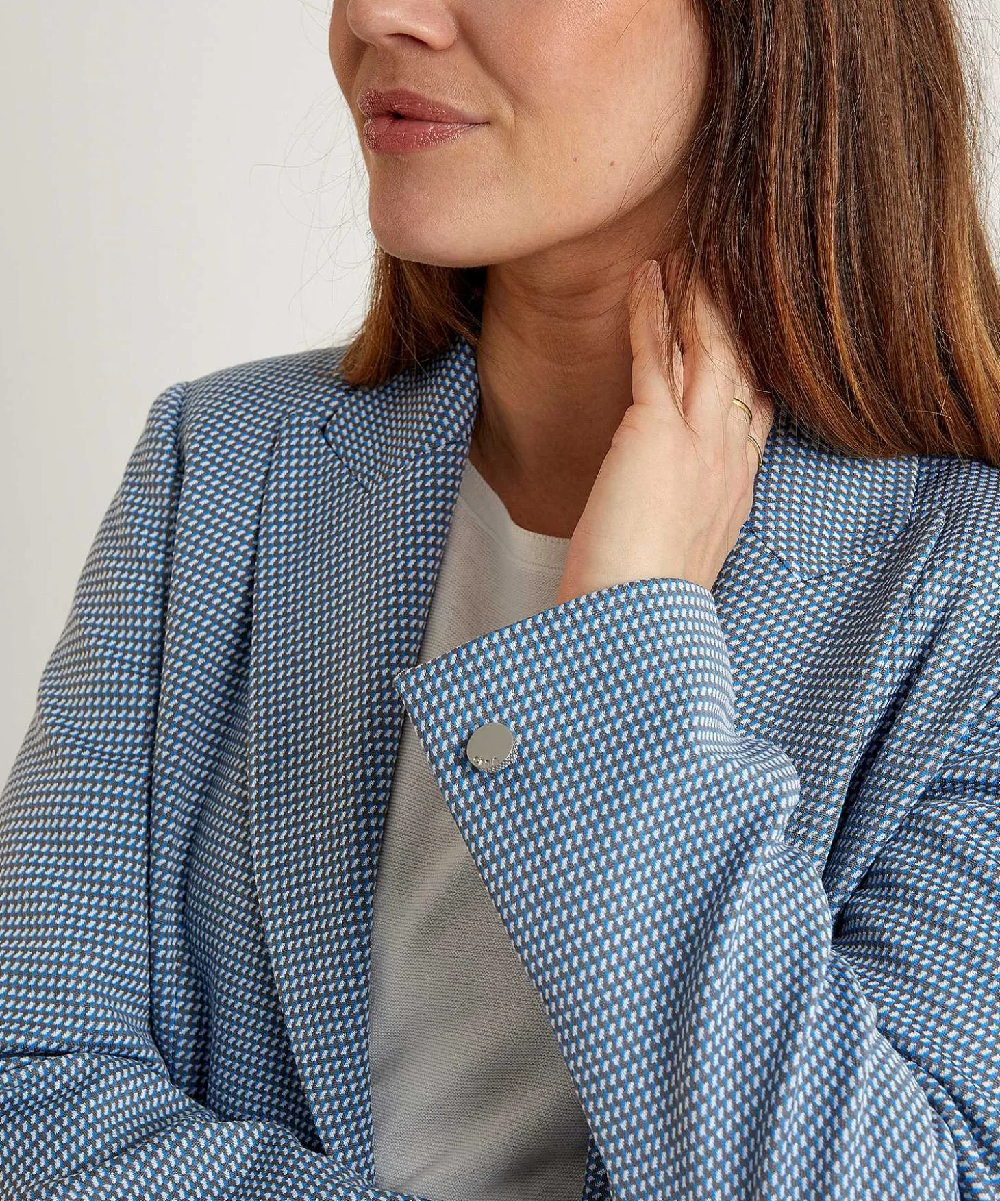 Liu Jo Jacquard Blazer Minimal