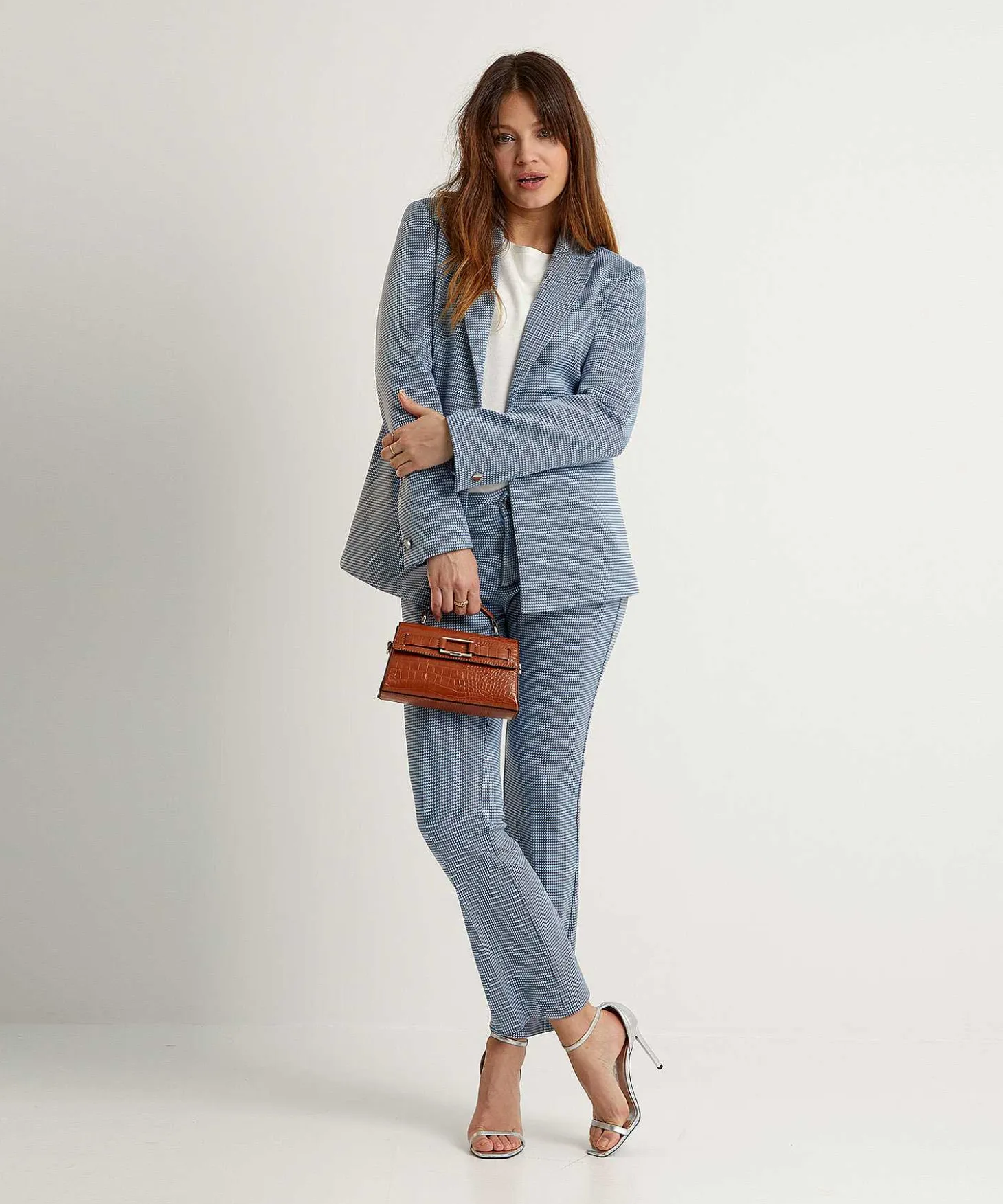 Liu Jo Jacquard Blazer Minimal