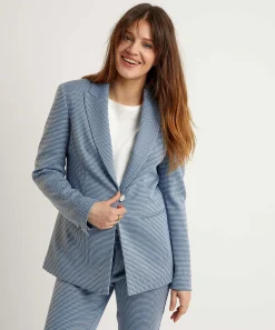 Liu Jo Jacquard Blazer Minimal