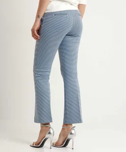 Liu Jo Jacquard Kick Flare Broek Minimal