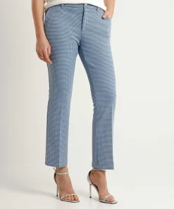 Liu Jo Jacquard Kick Flare Broek Minimal
