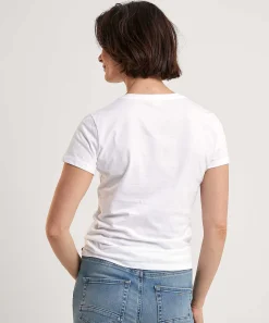 Liu Jo T-Shirt Print Glitter En Strass