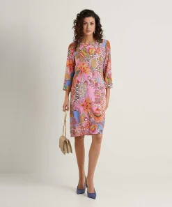 Louis And Mia Crepe Jurk Multiflower