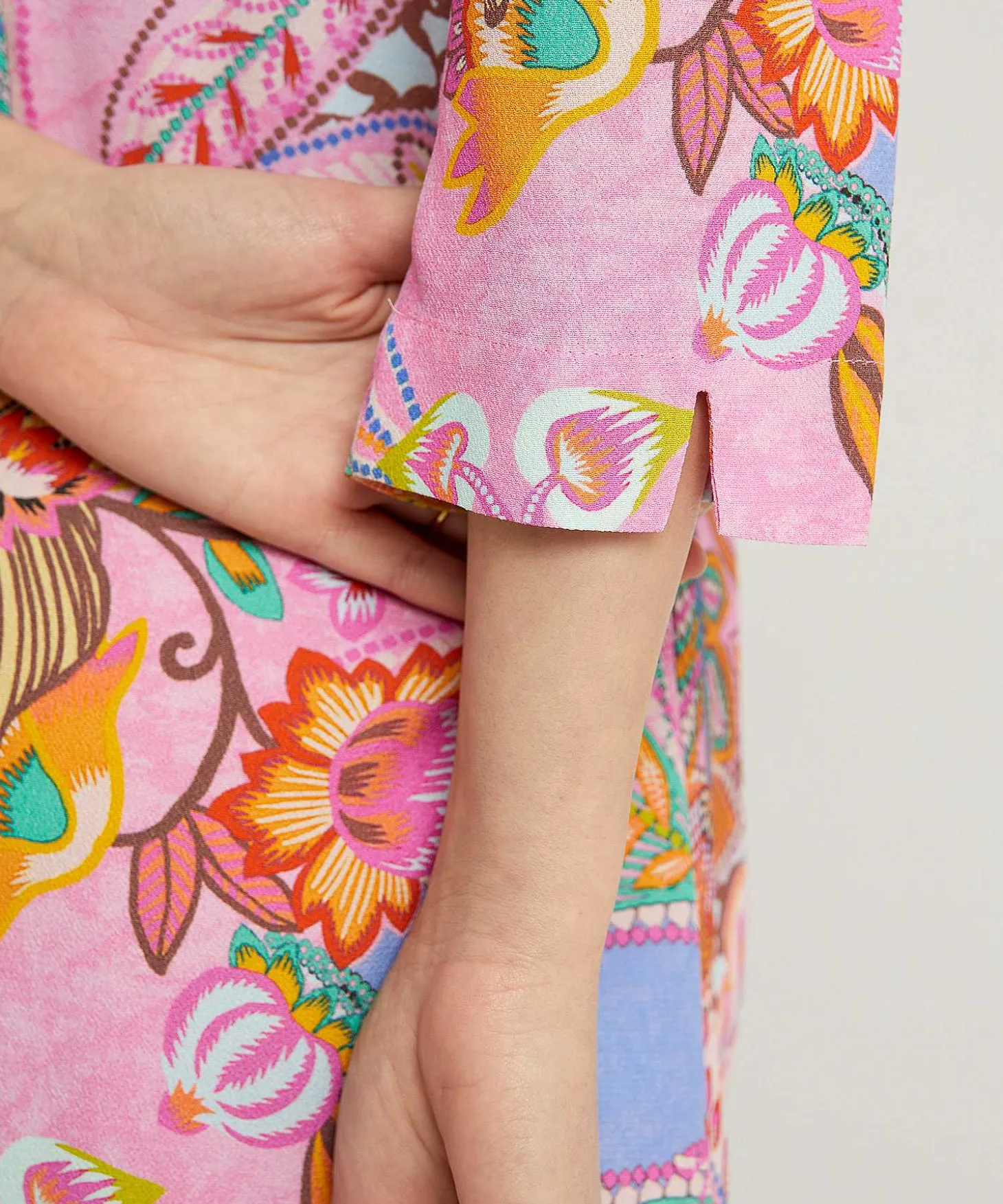 Louis And Mia Crepe Jurk Multiflower