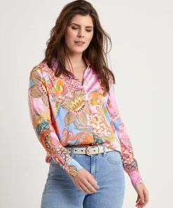 Louis And Mia Silky Blouse Multiflower