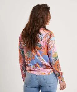 Louis And Mia Silky Blouse Multiflower