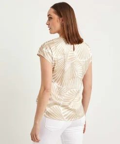 Louis And Mia Silky Blouse Two-Tone