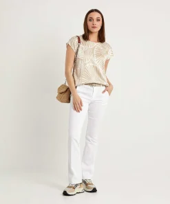 Louis And Mia Silky Blouse Two-Tone