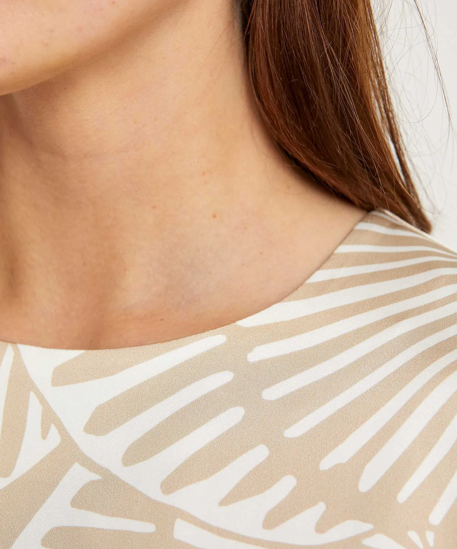 Louis And Mia Silky Blouse Two-Tone