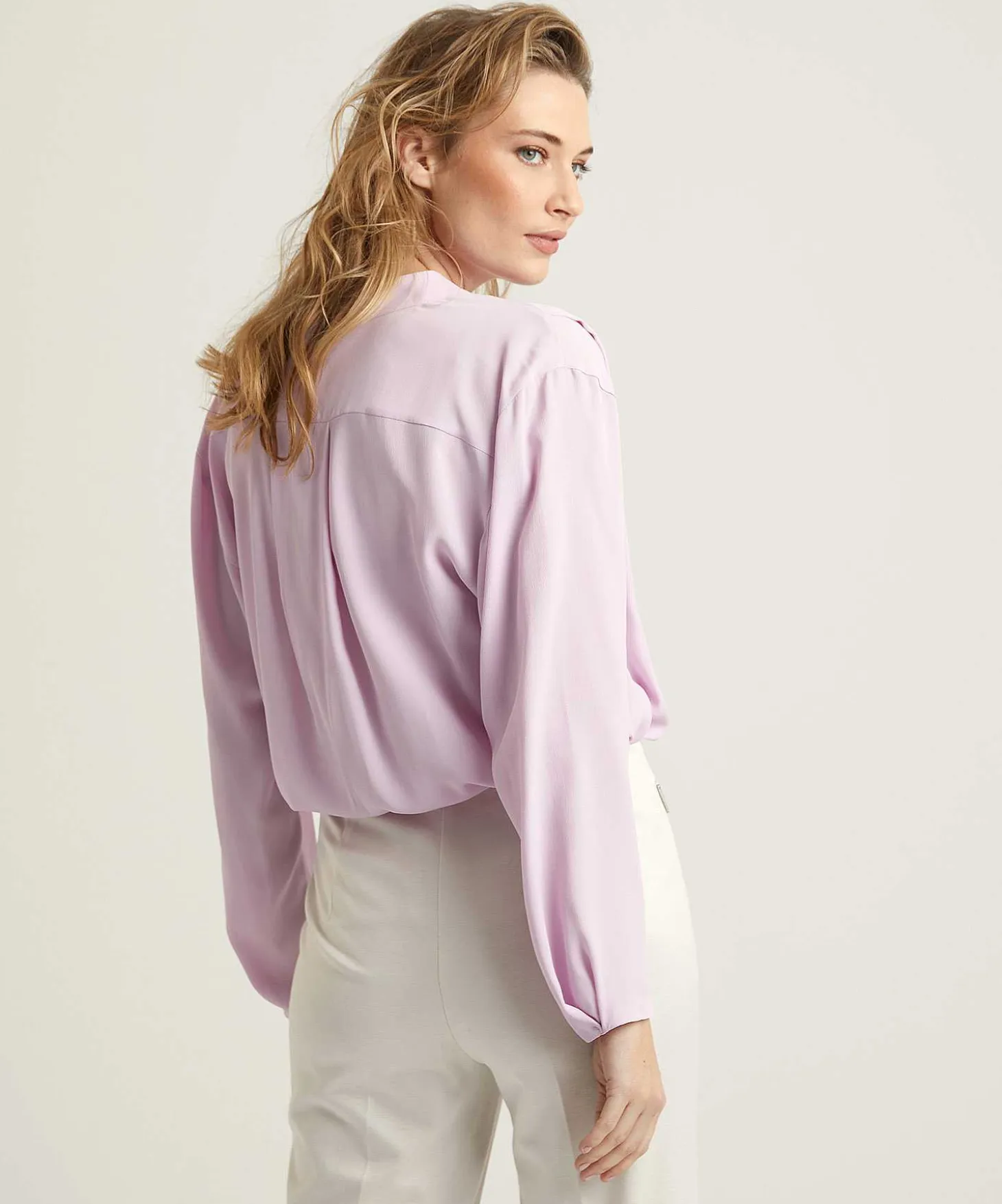 Luisa Cerano Blouse Met Zijde