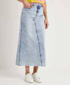 Luisa Cerano Denim Rok Met Split