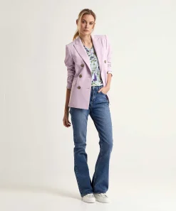 Luisa Cerano Double-Breasted Blazer