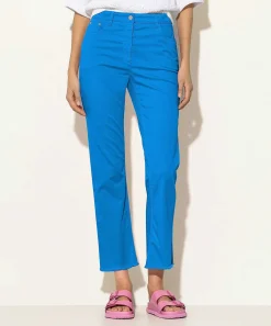 Luisa Cerano Kick Flare Broek Soft Cotton