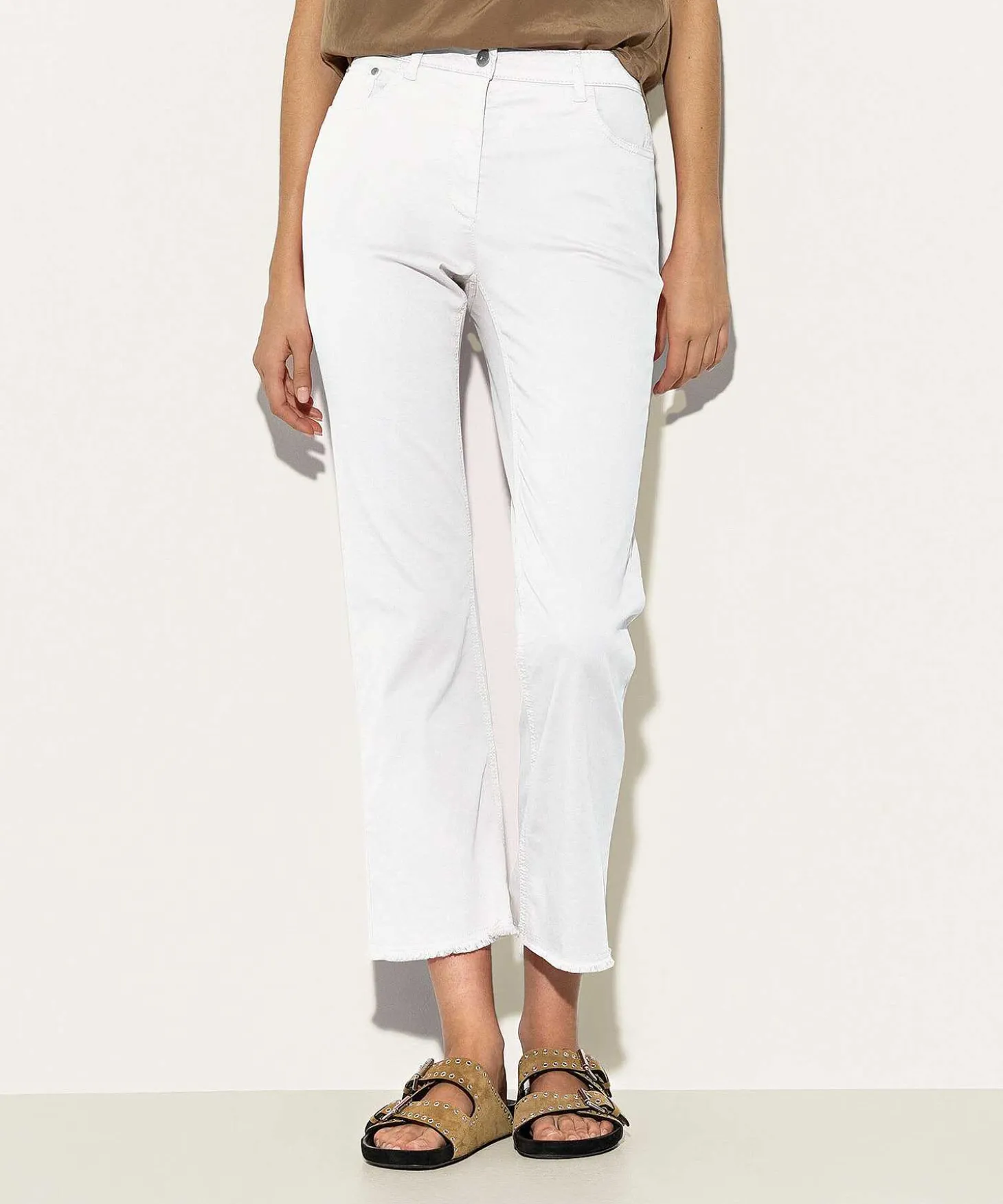 Luisa Cerano Kick Flare Soft Broek