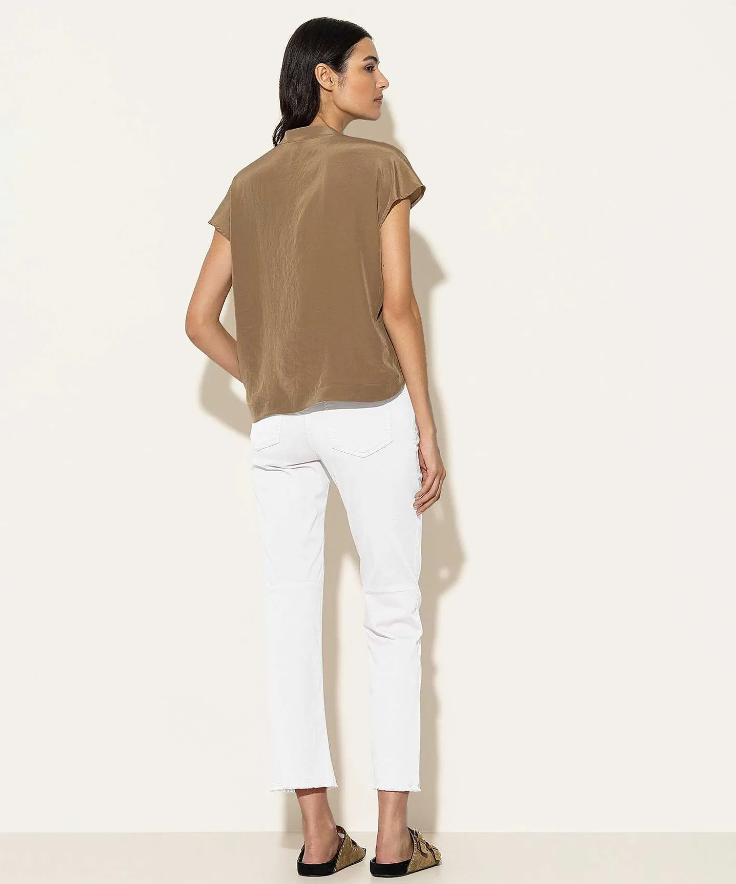 Luisa Cerano Kick Flare Soft Broek