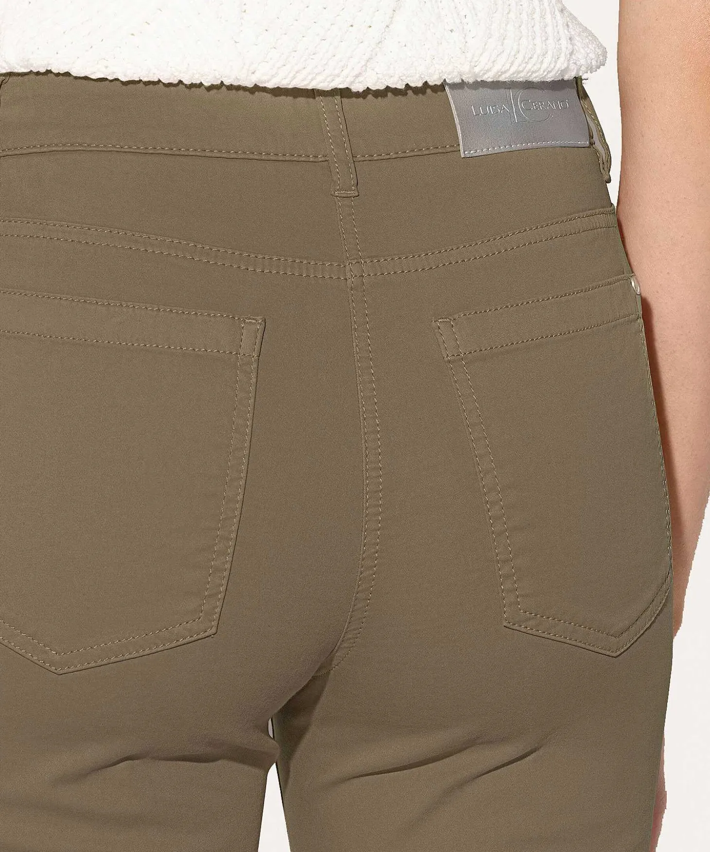 Luisa Cerano Kick Flare Soft Broek