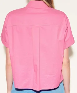 Luisa Cerano Korte Poplin Blouse
