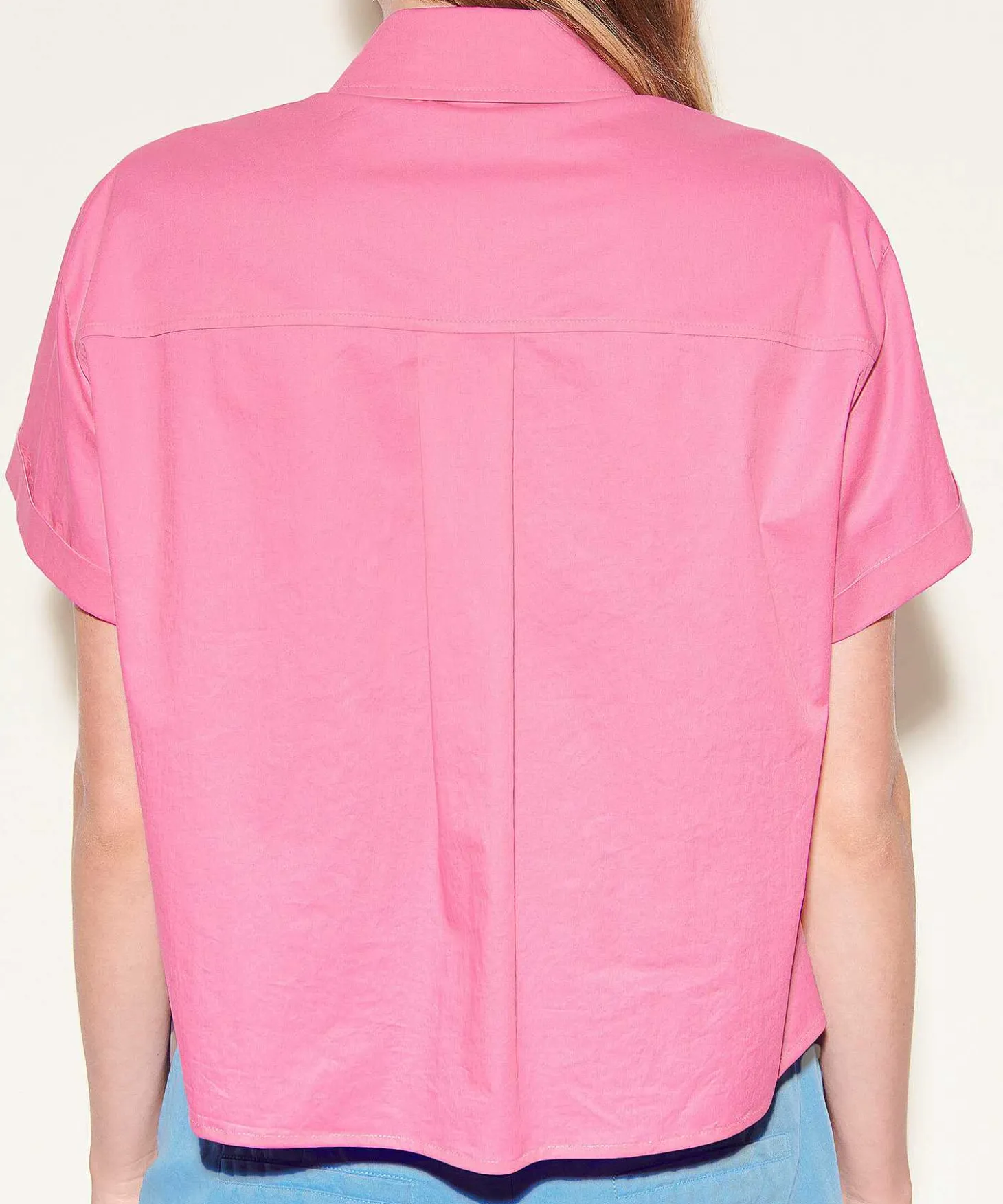Luisa Cerano Korte Poplin Blouse