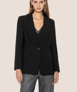 Luisa Cerano Light Crepe Blazer