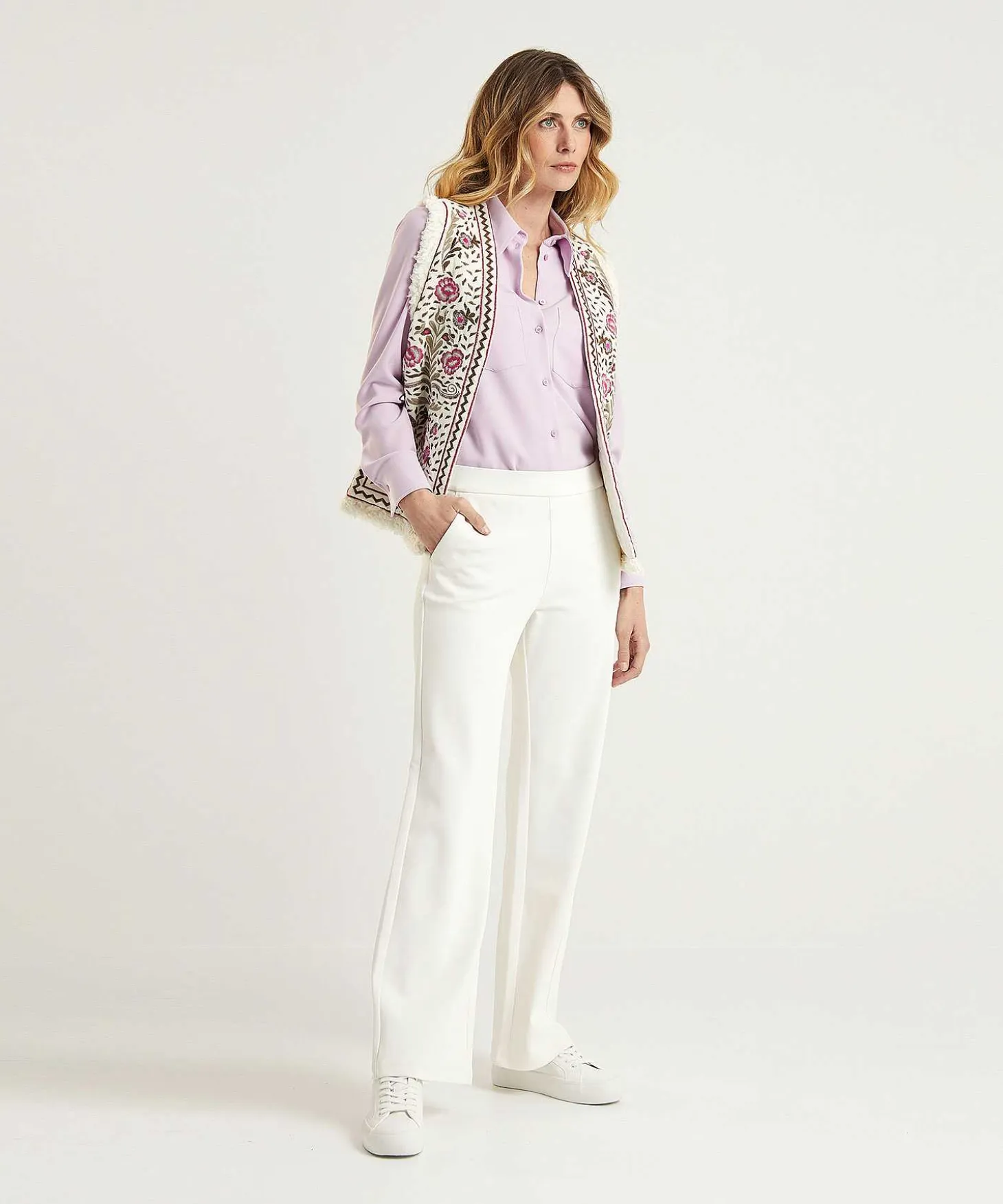 Luisa Cerano Light Crepe Blouse