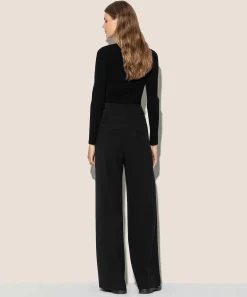 Luisa Cerano Light Crepe Wide Leg Broek