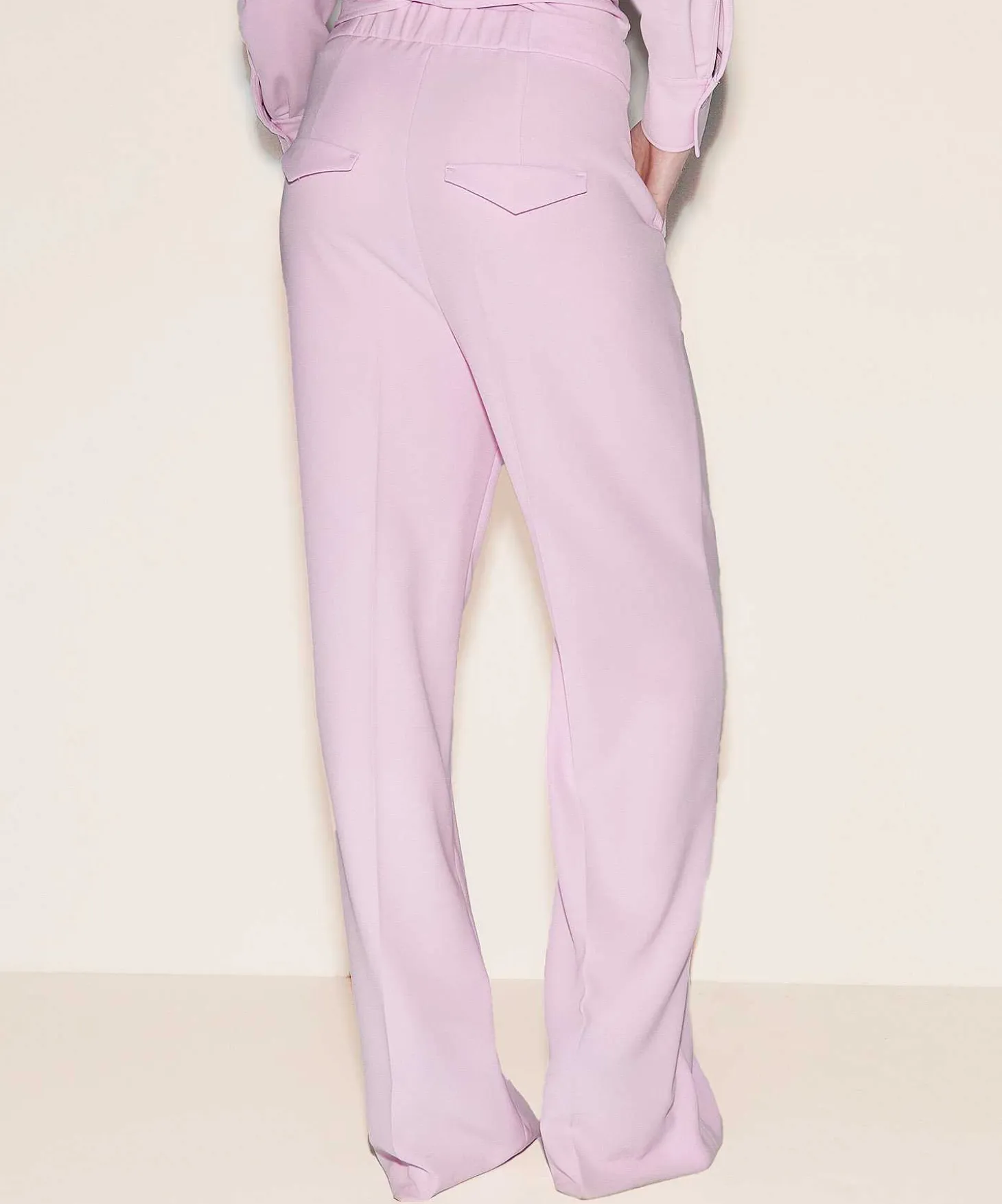 Luisa Cerano Light Crepe Wide Leg Broek