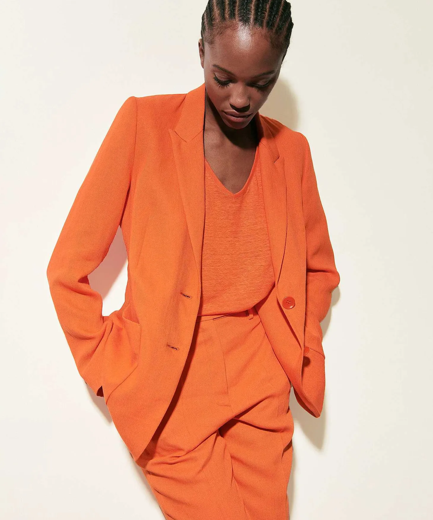 Luisa Cerano Linnenmix Blazer