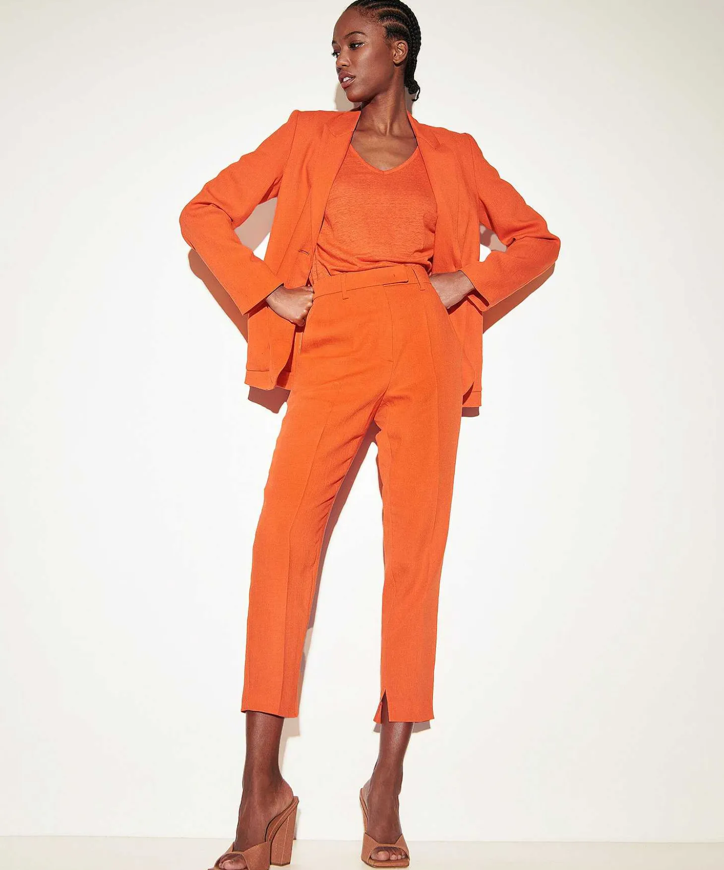 Luisa Cerano Linnenmix Pantalon