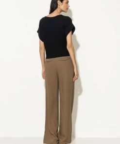 Luisa Cerano Linnenmix Wide Leg Broek