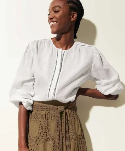 Luisa Cerano Ramie Blouse