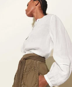 Luisa Cerano Ramie Blouse