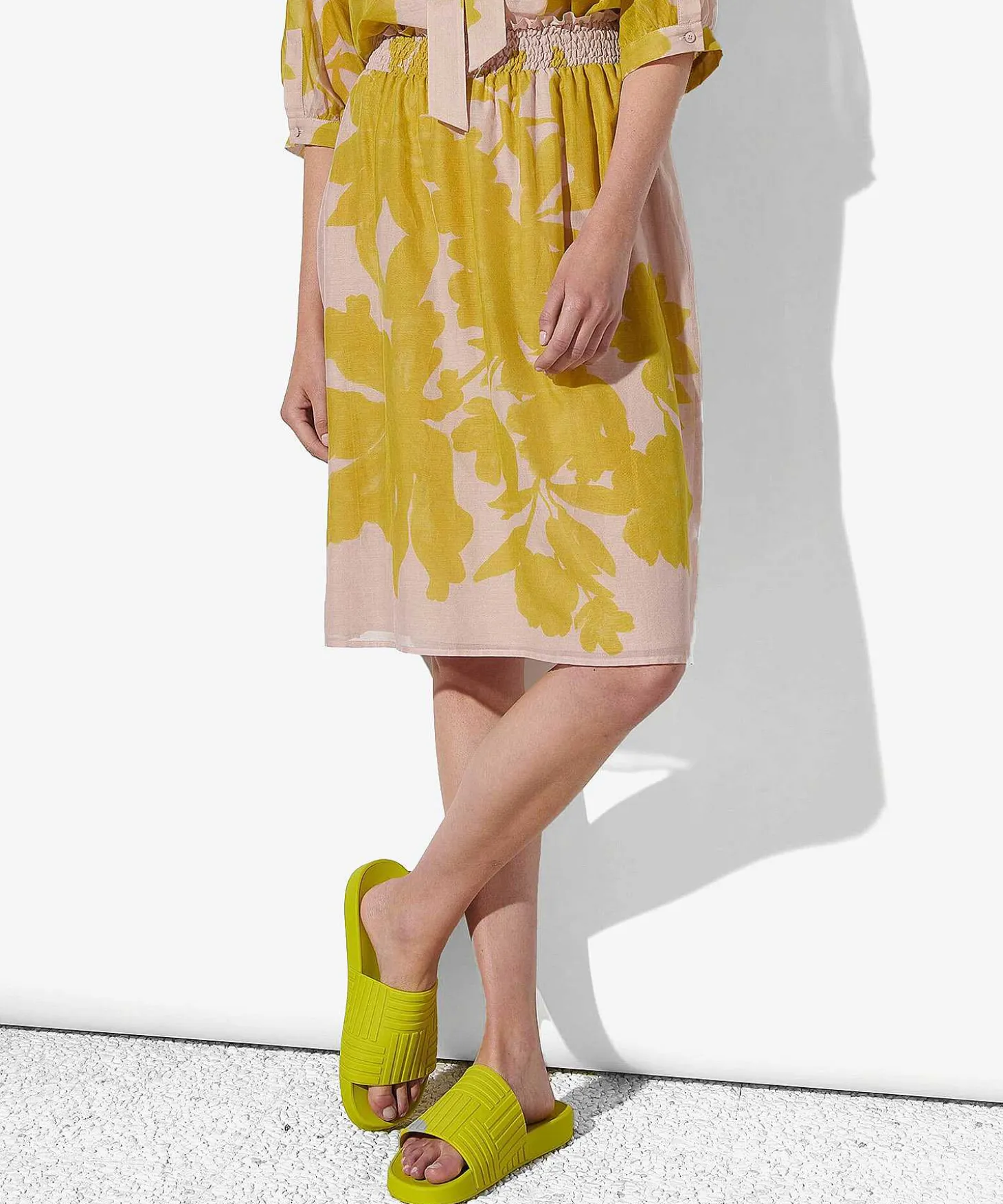 Luisa Cerano Rok Smock Blossom Print