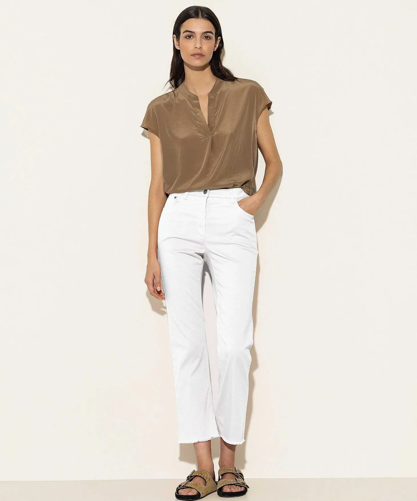 Luisa Cerano Silky Blouse
